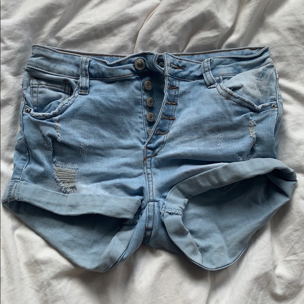 jean shorts